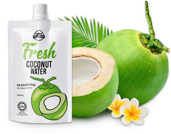 TD Farms Fresh Coconut Water